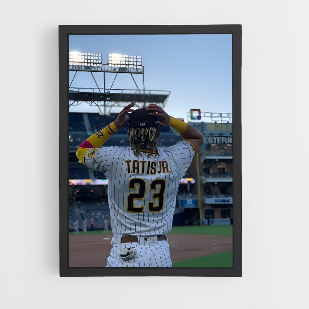 Poster Tatis Jr. : L'Inspiration – affiche Baseball (vue 2)